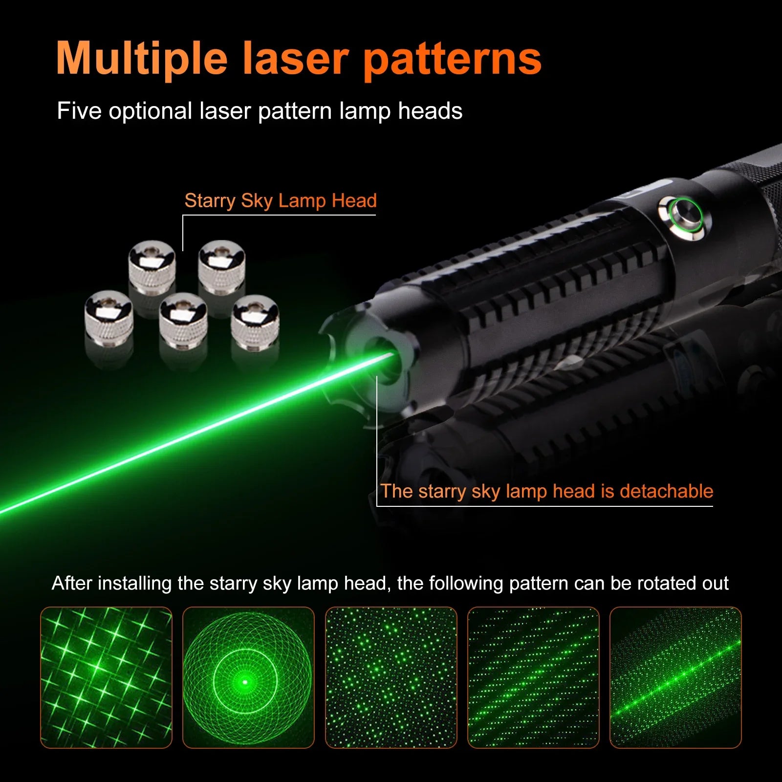 VulcanRay-Green Laser(520nm)