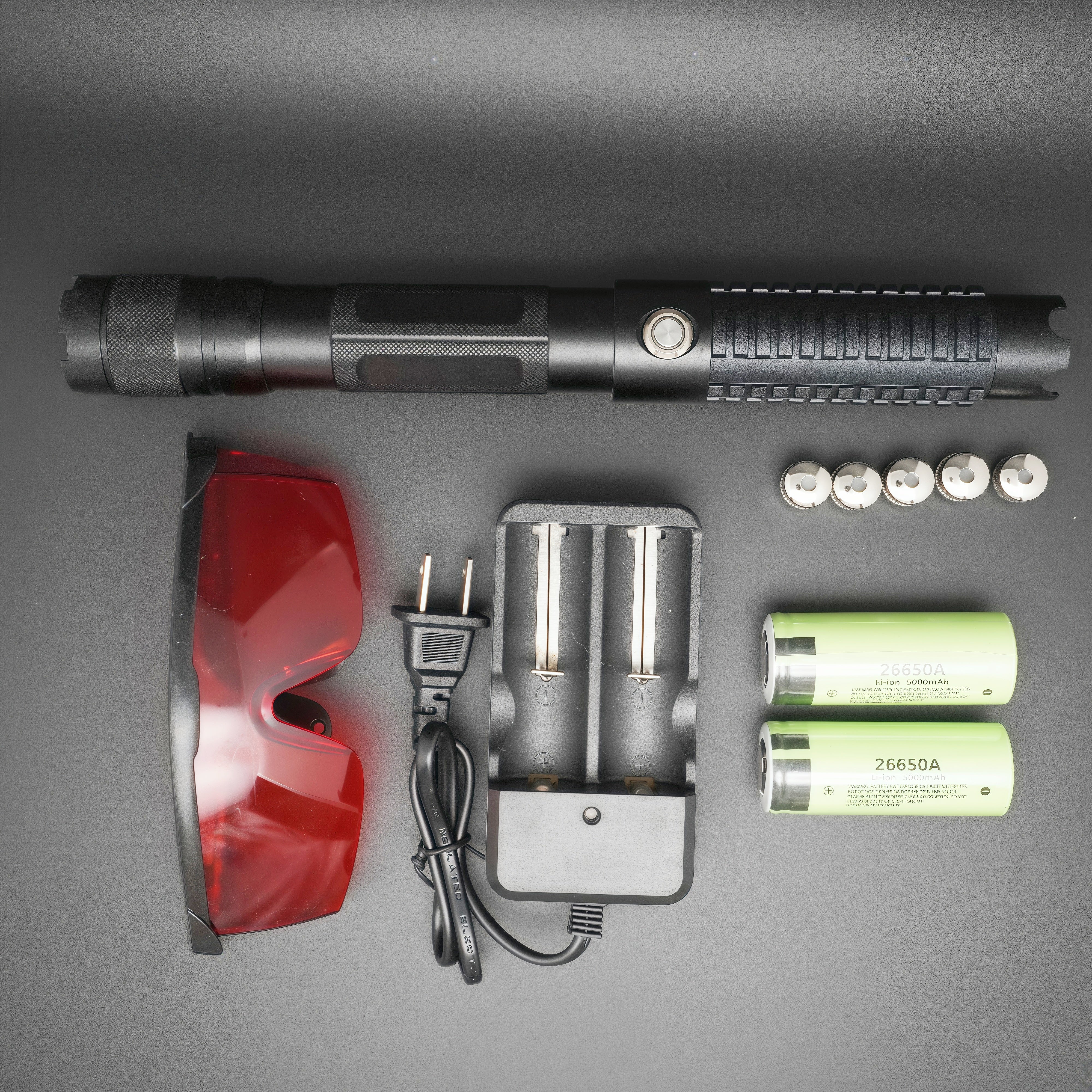 VulcanRay Black Body Powerful Blue Laser Pointer Burning Laser Compatible with Laser 301