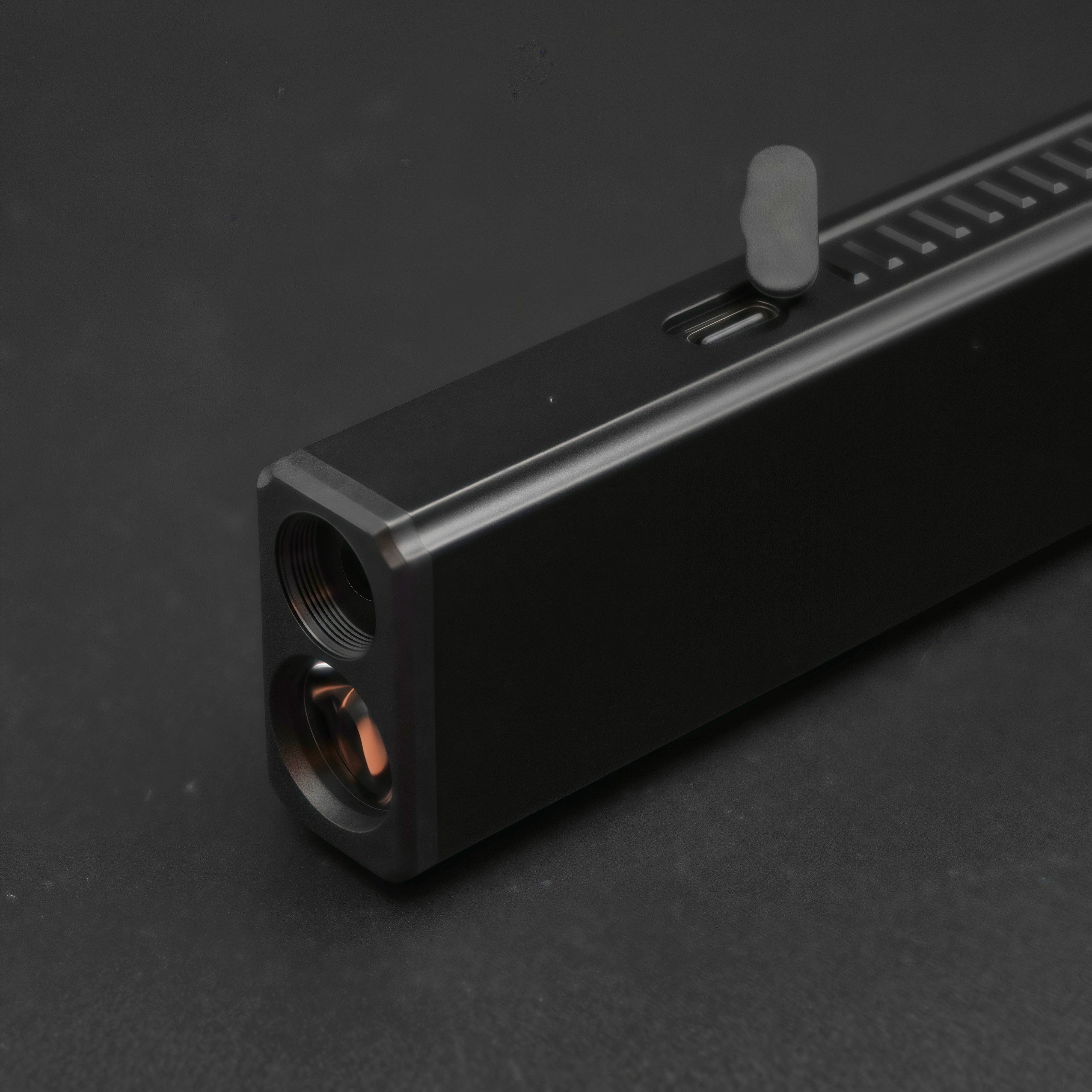 NovaForge Black Body 450nm Blue Laser Pointer 100MW High Powered Burning Beam