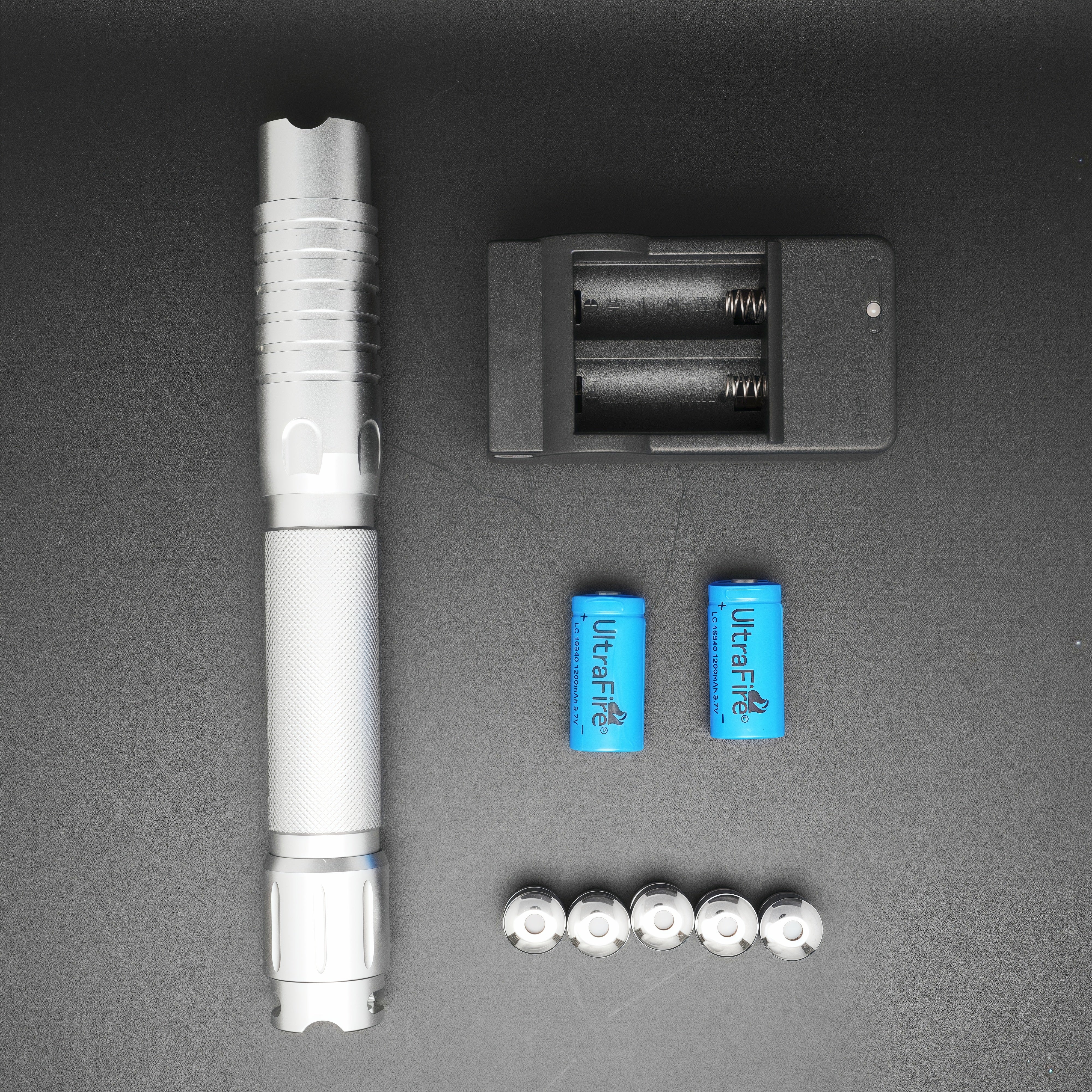 OmegaBurn 450nm 1500mW High Power Burning Blue Laser Pointer