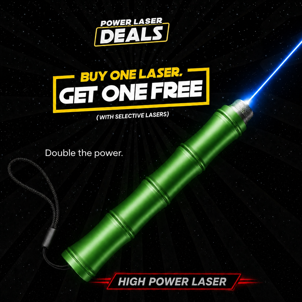 🎁 FREE GIFT - 100mW Laser Pointer (Tier 1)