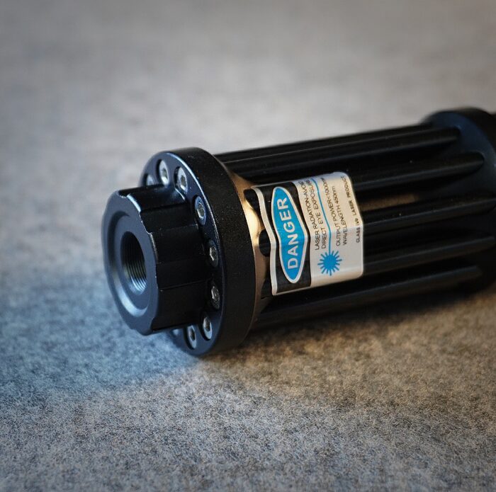 FR-810X 3000mW 450nm Gatling Burning High Power Blue Laser Pointer Kits Black - Image 12