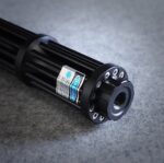 FR-810X 3000mW 450nm Gatling Burning High Power Blue Laser Pointer Kits Black - Image 11