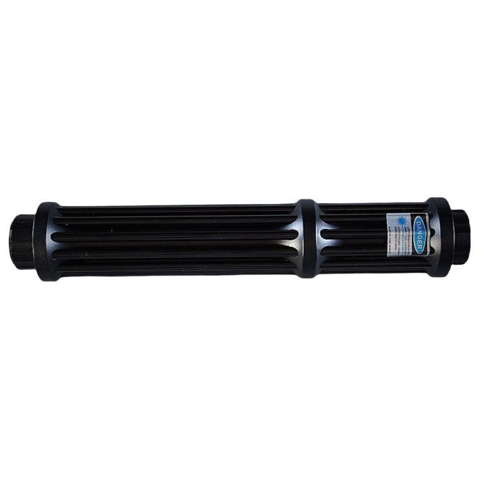 FR-810X 3000mW 450nm Gatling Burning High Power Blue Laser Pointer Kits Black - Image 8