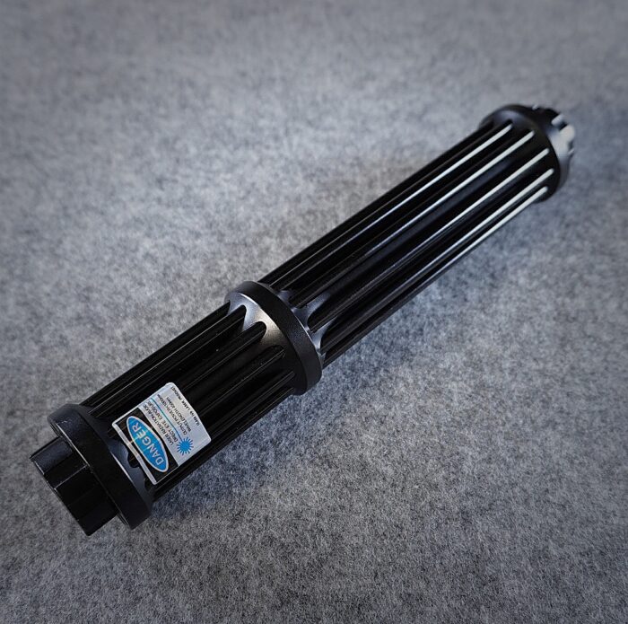 FR-810X 3000mW 450nm Gatling Burning High Power Blue Laser Pointer Kits Black - Image 6