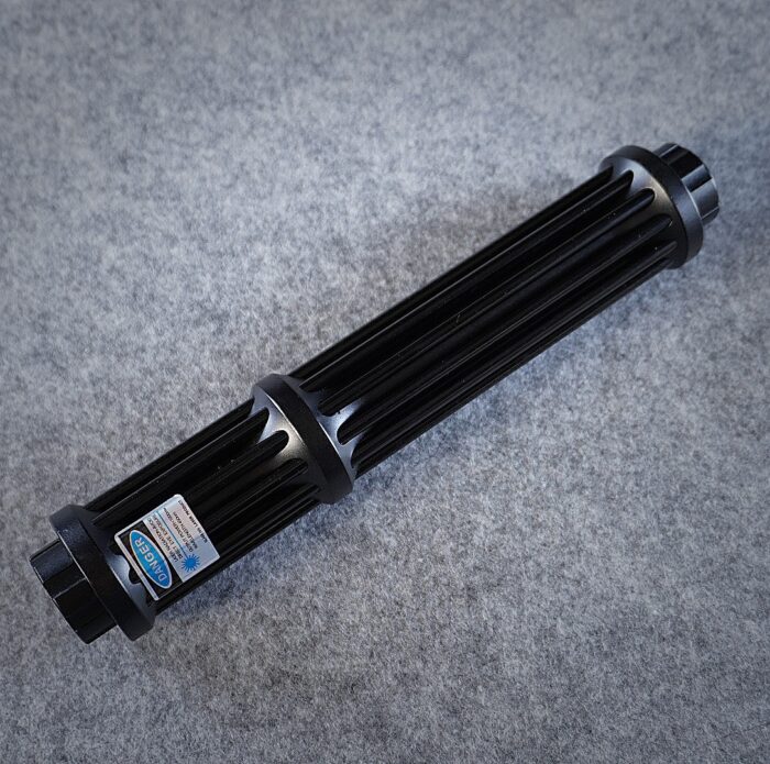 FR-810X 3000mW 450nm Gatling Burning High Power Blue Laser Pointer Kits Black - Image 5