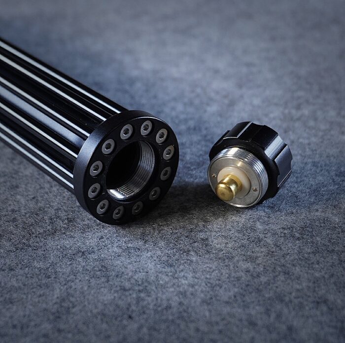 FR-810X 3000mW 450nm Gatling Burning High Power Blue Laser Pointer Kits Black - Image 7