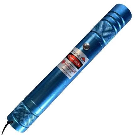 100mW 650nm Rechargeable Red Laser Pointer Beam Light Single-point Blue
