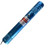 100mW 650nm Rechargeable Red Laser Pointer Beam Light Single-point Blue
