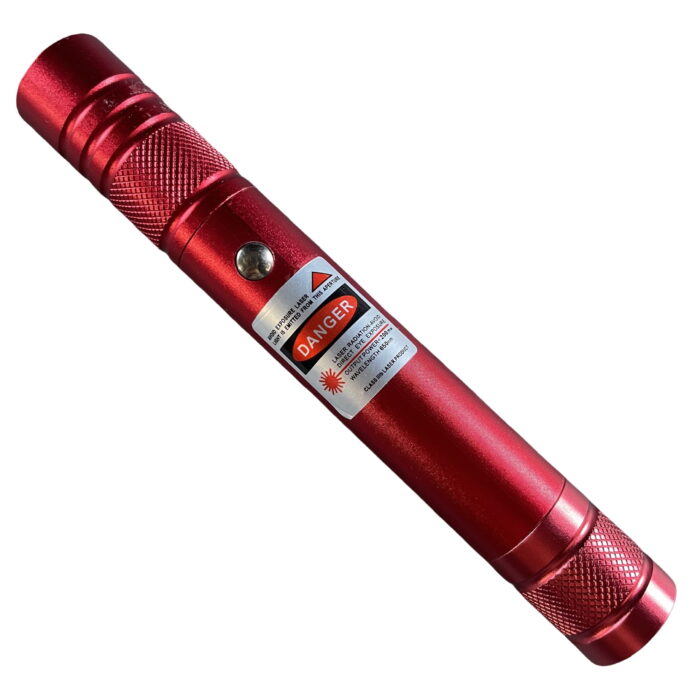 100mW 650nm Rechargeable Red Laser Pointer Beam Light Single-point Red - Image 1