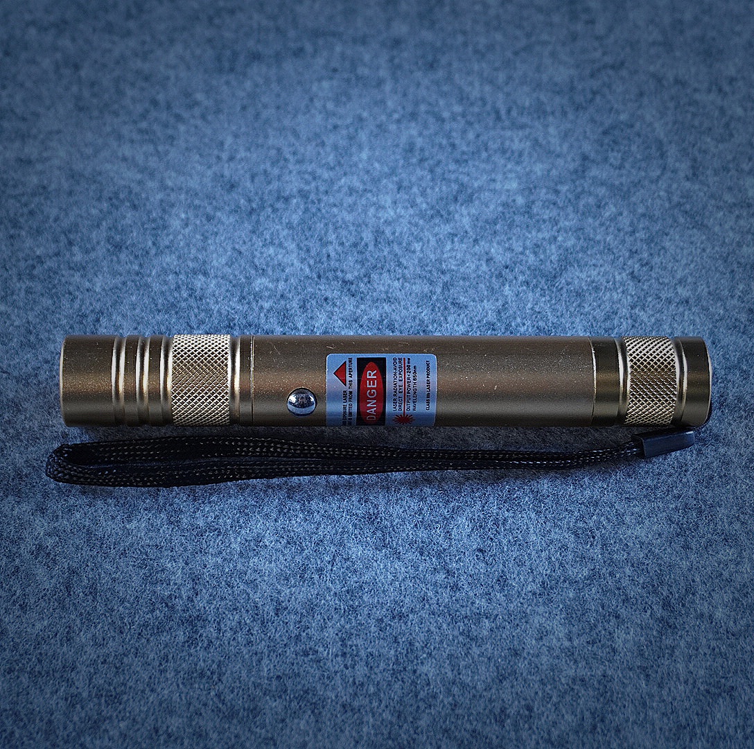 100mW 650nm USB Rechargeable Red Laser Pointer Beam Light Single-point Yellow - Image 6