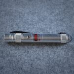 50mW 532nm Rechargeable Green Laser Pointer Beam Light Single-point Silver - Image 7