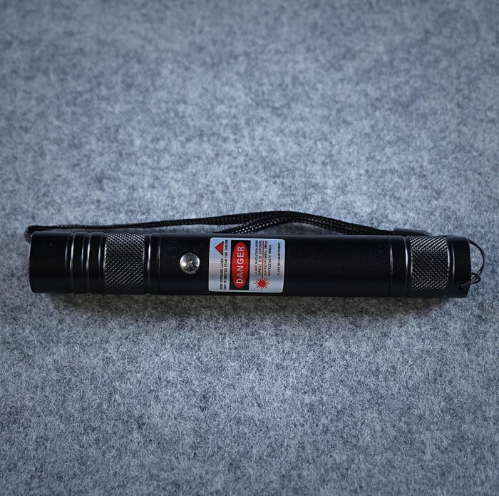 100mW 650nm Rechargeable Red Laser Pointer Beam Light Single-point Black - Image 5