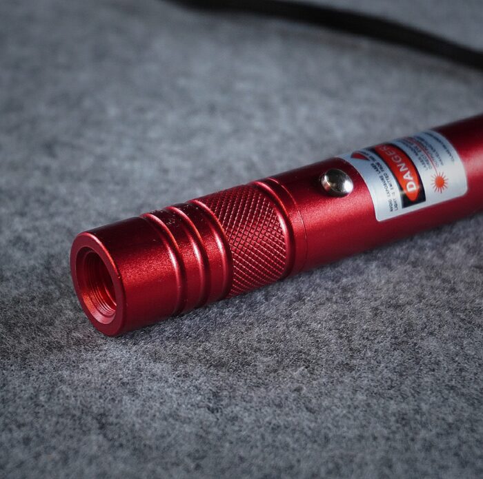 100mW 650nm Rechargeable Red Laser Pointer Beam Light Single-point Red - Image 4