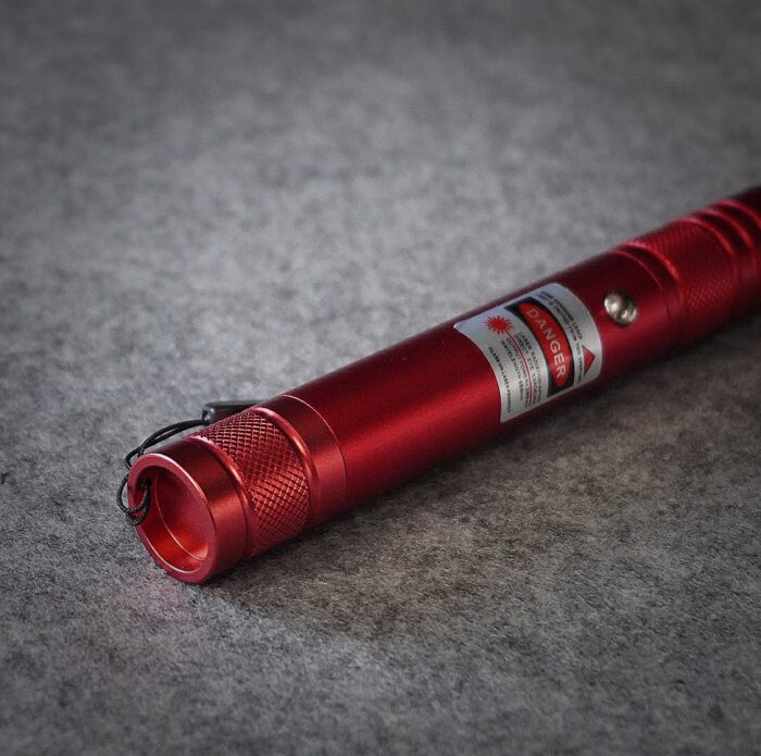 100mW 650nm Rechargeable Red Laser Pointer Beam Light Single-point Red - Image 3