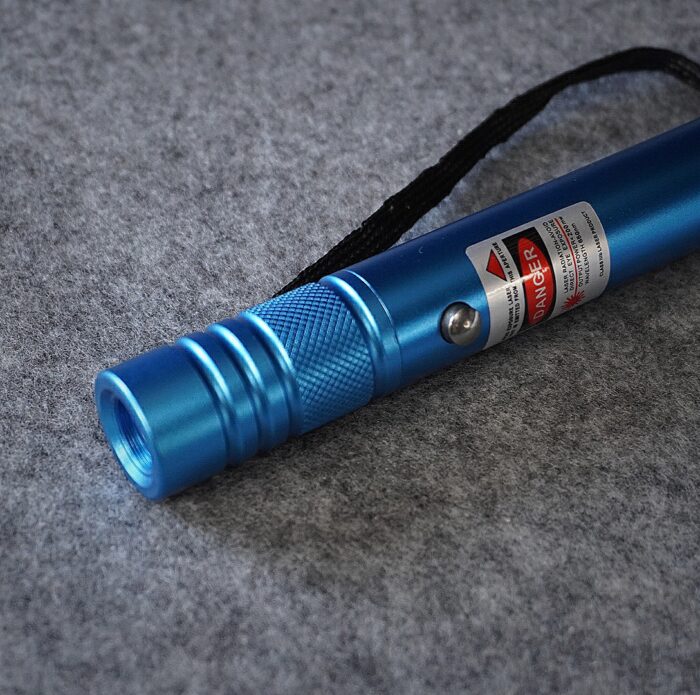 100mW 650nm Rechargeable Red Laser Pointer Beam Light Single-point Blue - Image 2