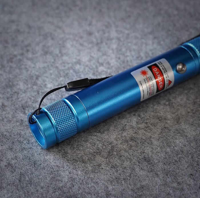 100mW 650nm Rechargeable Red Laser Pointer Beam Light Single-point Blue - Image 3