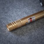 100mW 650nm USB Rechargeable Red Laser Pointer Beam Light Single-point Yellow - Image 4