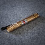100mW 650nm USB Rechargeable Red Laser Pointer Beam Light Single-point Yellow - Image 3