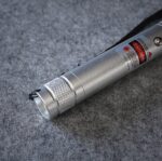 50mW 532nm Rechargeable Green Laser Pointer Beam Light Single-point Silver - Image 5