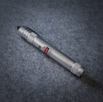 50mW 532nm Rechargeable Green Laser Pointer Beam Light Single-point Silver - Image 6