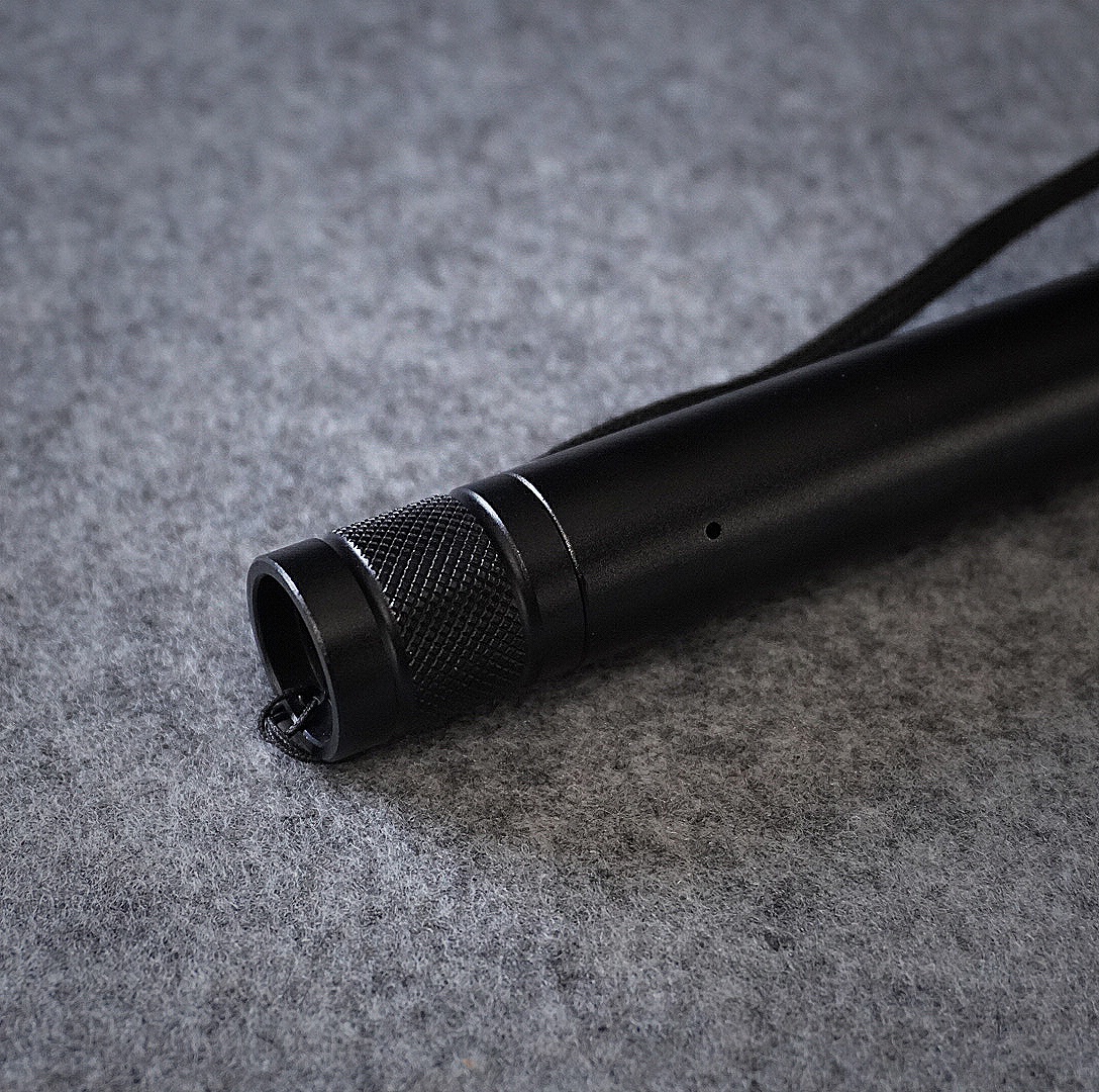 100mW 650nm Rechargeable Red Laser Pointer Beam Light Single-point Black - Image 3