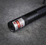 FR-850 200mW Red  Flashlight Style Red Violet Laser Pointer Black - Image 8