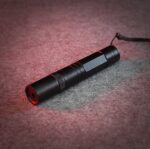 FR-850 200mW Red  Flashlight Style Red Violet Laser Pointer Black - Image 6
