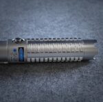 7.5W 450nm 5 in 1 Burning High Power Blue Laser pointer kits Silver - Image 6