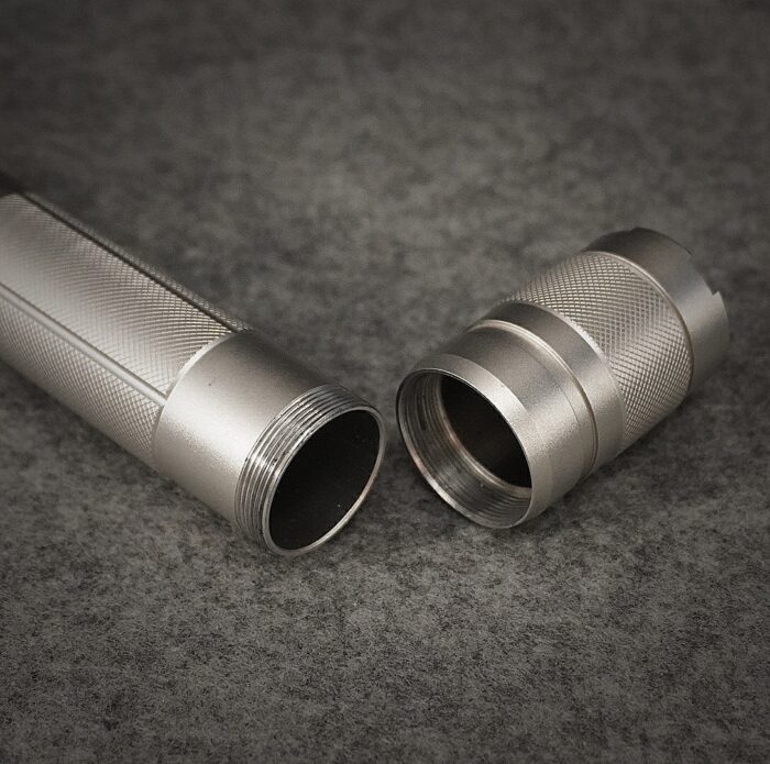 7.5W 450nm 5 in 1 Burning High Power Blue Laser pointer kits Silver - Image 3