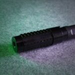 500mW 520nm 0889LGF Green Beam Light Separate Crystal Laser Pointer Pen Kit Black - Image 4