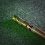 100mW 650nm USB Rechargeable Red Laser Pointer Beam Light Single-point Yellow - Image 7