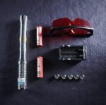 FR-990B 3000mW UKing ZQ-J37-T1 450nm 5 in 1 two model USB Blue Laser Pointer - Image 4