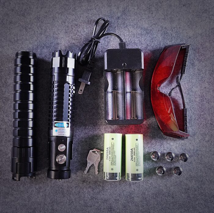 FR-970G 1000mW 650nm Red Laser Pointer Adjustable Focus Visible Beam Light Flashlights - Image 3