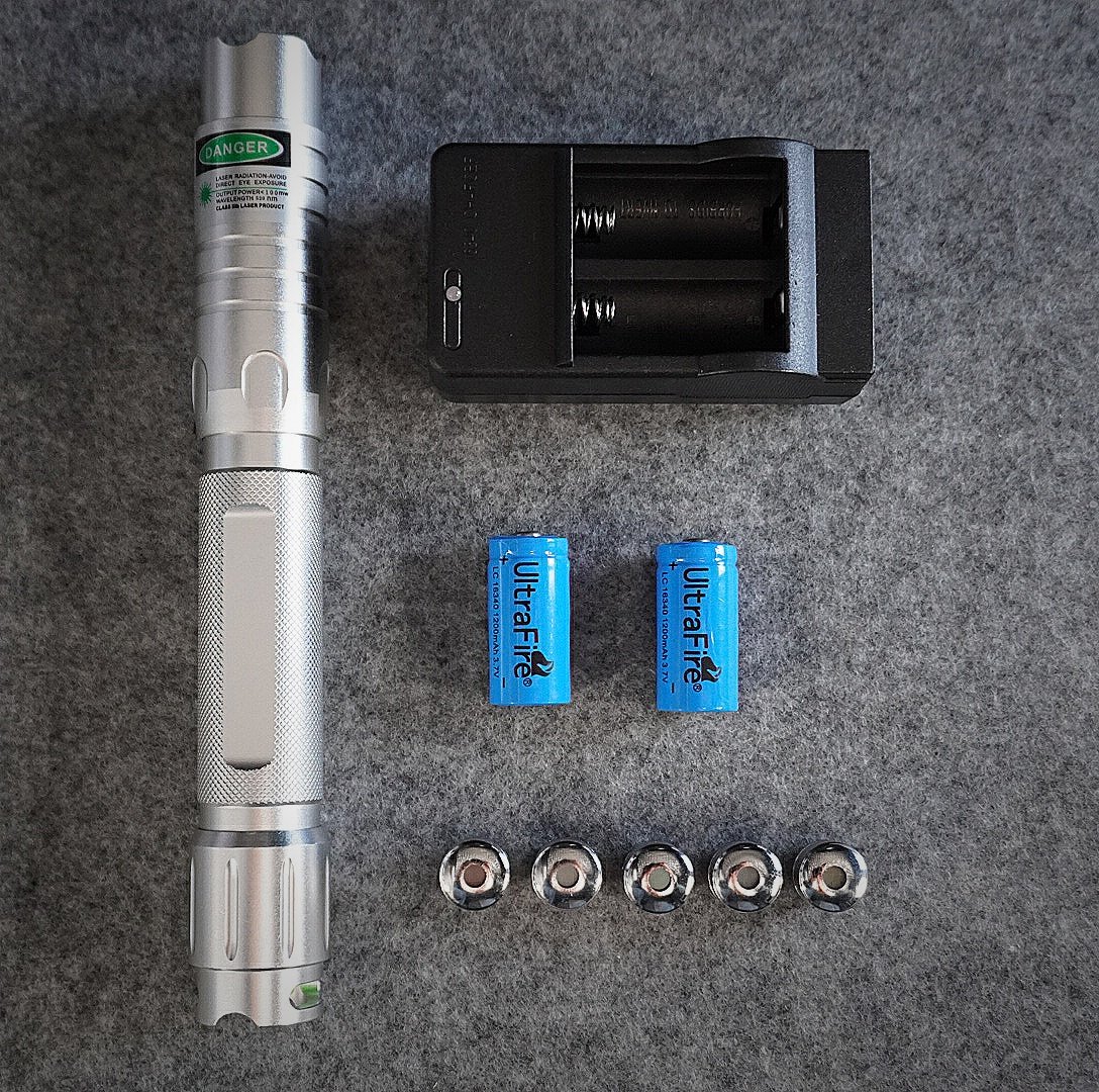 OmegaBurn 50000mW High Power Burning Laser Pointer - Image 3